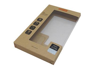 Cardboard Packaging Box with Clear Plastic Cover