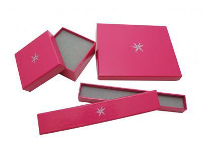 Two Piece Rigid Box for Necklace and Earing Packaging
