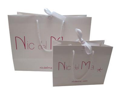 Paper Shopping Bag for Jewelry Packaging