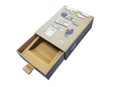Sliding Rigid Box for Stationery Packaging